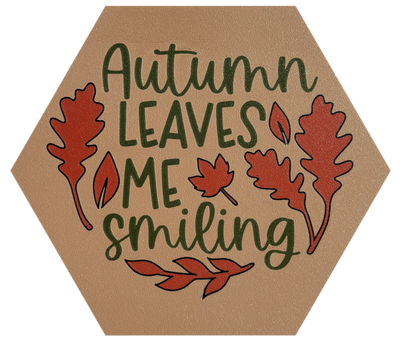 Autumn leaves me smiling