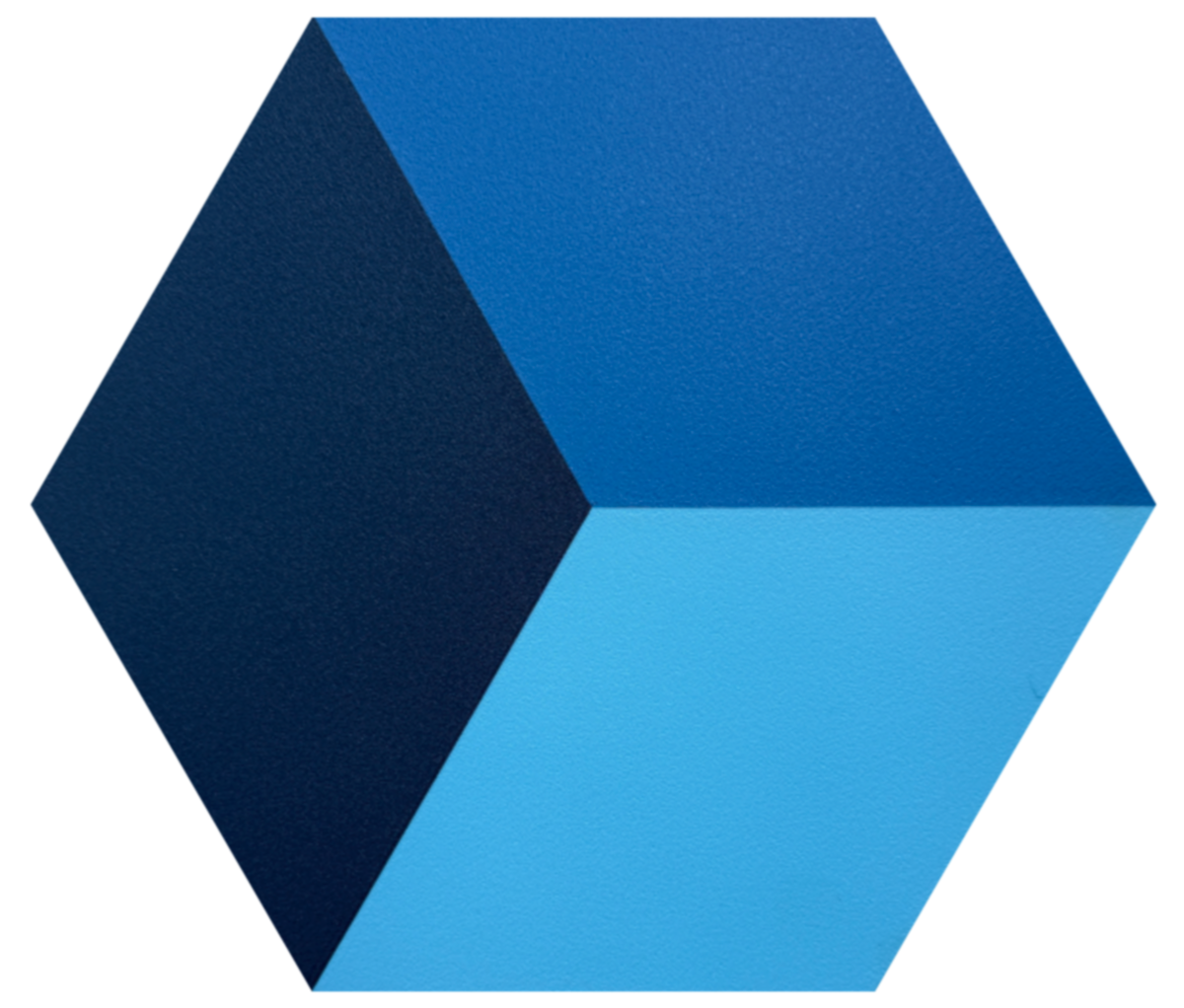 Blue Cube Pattern