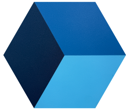 Blue Cube Pattern