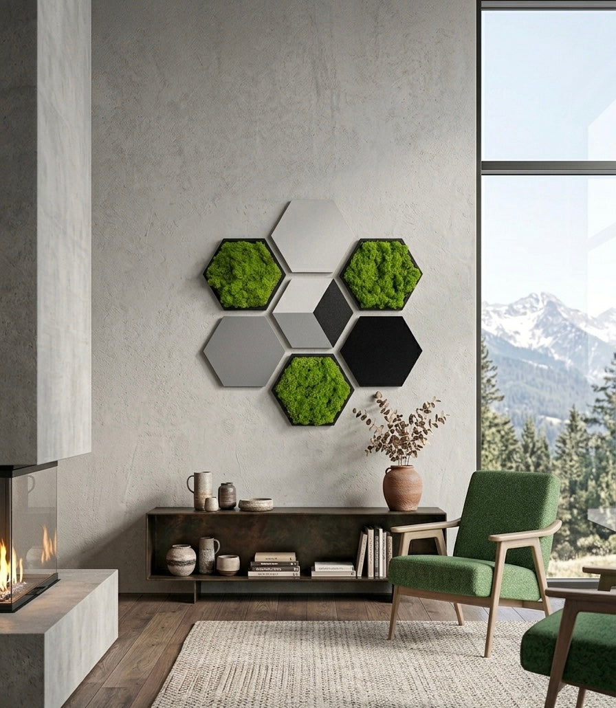 Grey Cube Pattern