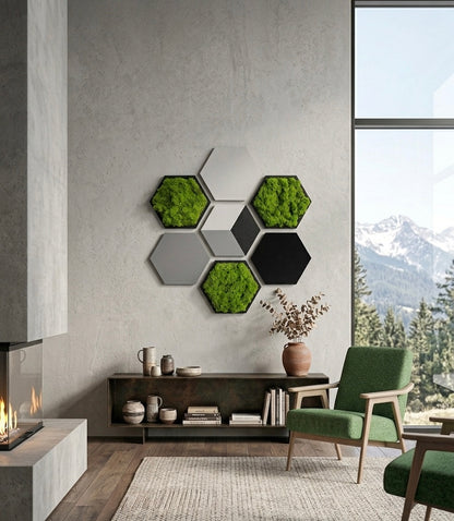 Grey Cube Pattern