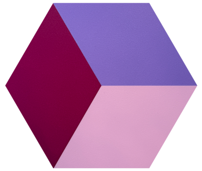Pink Cube Pattern